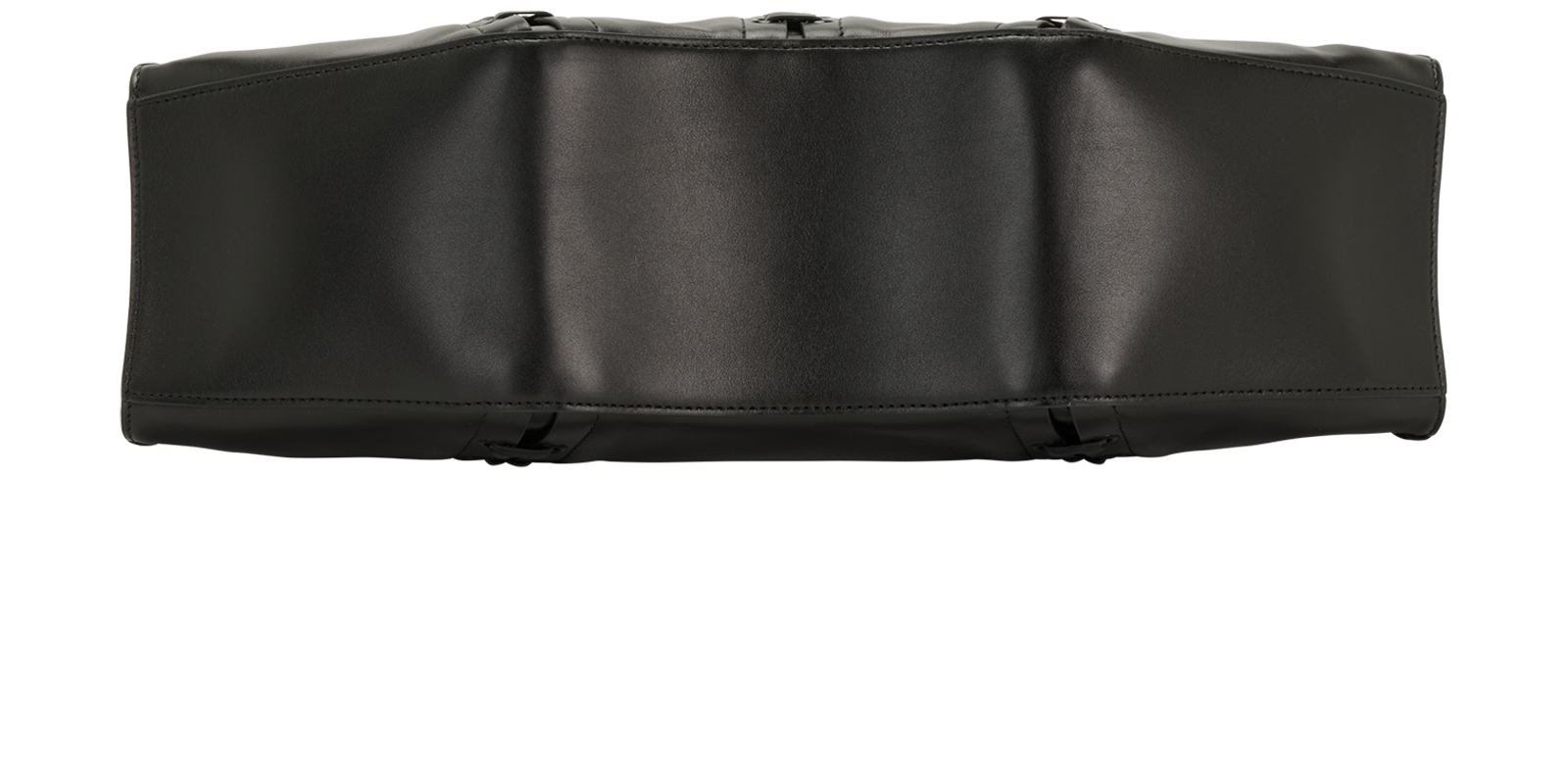 Manta, &pound;1,100, Handbags, Black, Leather, Top view